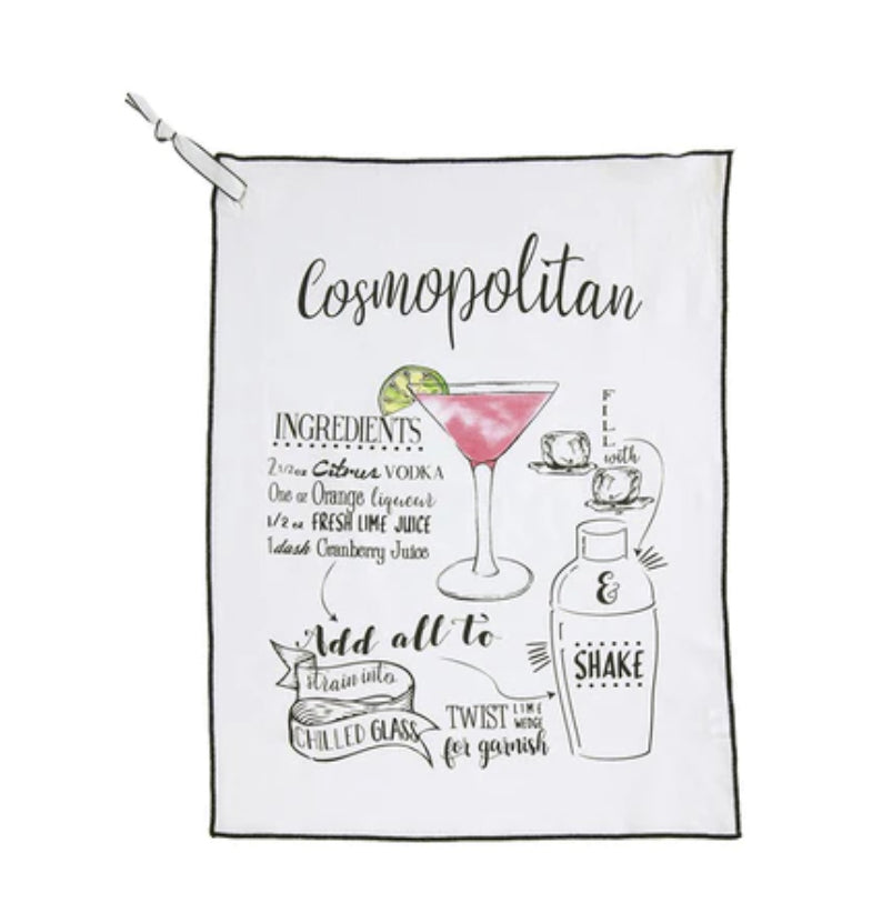 1624-Cosmopolitan Tea Towel